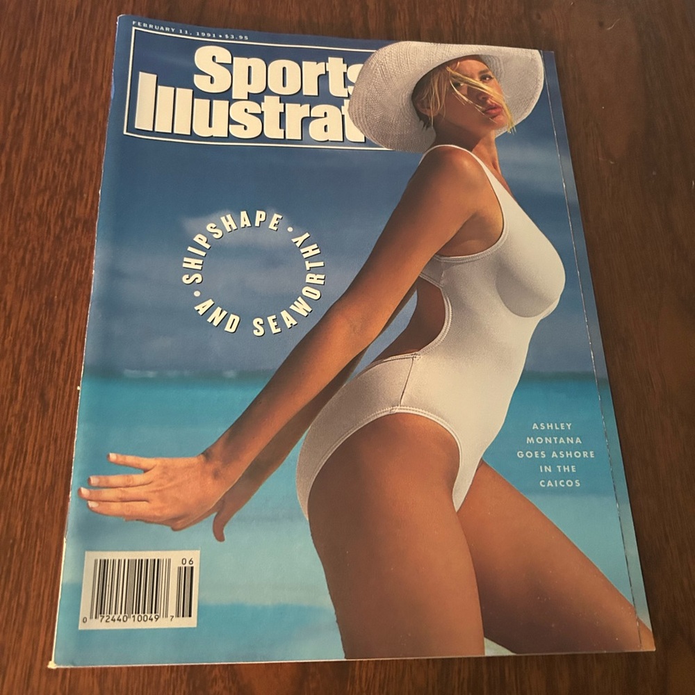 Sports Illustrated Swimsuit 1991 Ashley Montana Elle M, Kathy I, Kelly Slater